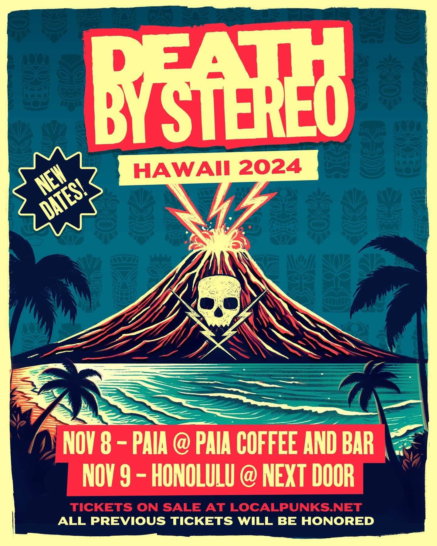 Death By Stereo - Honolulu (NEW DATE)